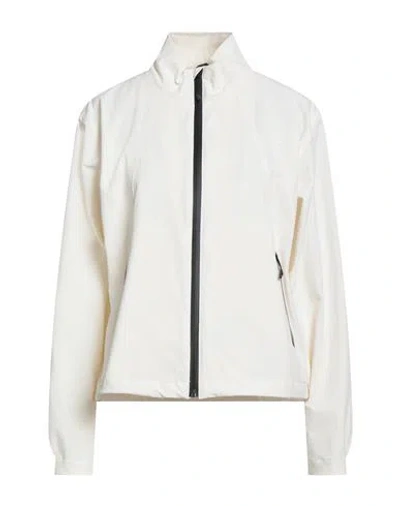 THE NORTH FACE THE NORTH FACE WOMAN JACKET IVORY SIZE S NYLON, ELASTANE