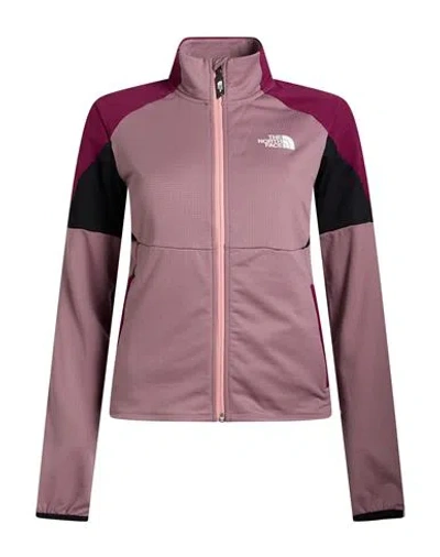 The North Face Woman Jacket Mauve Size S Polyester, Elastane In Purple