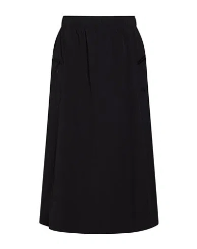 The North Face Woman Midi Skirt Black Size S Nylon, Elastane