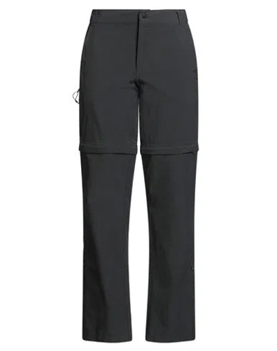 The North Face Woman Pants Charcoal Size S Nylon, Elastane In Black