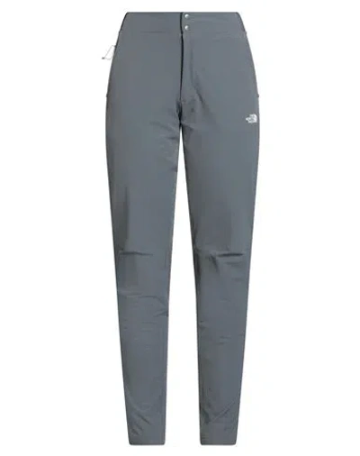 The North Face Woman Pants Grey Size 12 Nylon, Elastane In Gray