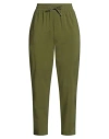 The North Face Woman Pants Military Green Size L Polyester, Elastane In Green