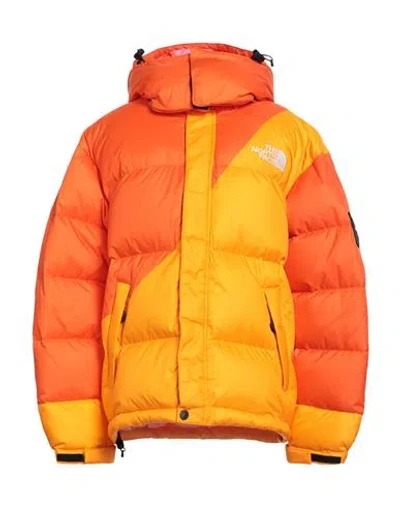 The North Face Woman Puffer Orange Size L Nylon