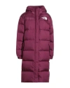 The North Face Woman Puffer Plum Size S Polyester