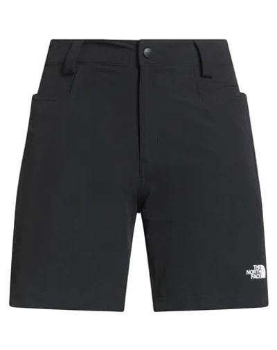 The North Face Woman Shorts & Bermuda Shorts Black Size 10 Nylon, Elastane