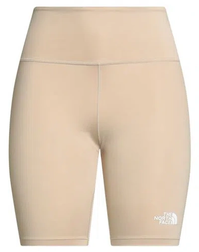 The North Face Woman Shorts & Bermuda Shorts Sand Size L Polyester, Elastane In Nude