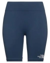 The North Face Woman Shorts & Bermuda Shorts Slate Blue Size M Polyamide, Elastane