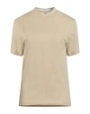 The North Face Woman T-shirt Beige Size S Cotton In Neutral