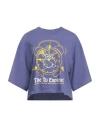 The North Face X Online Ceramics Graphic-printed Cropped T-shirt In Purple