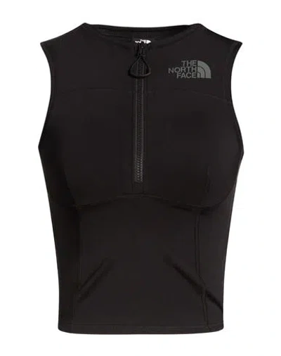 The North Face Woman Top Black Size L Polyester, Elastane