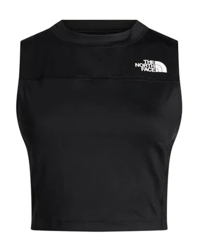 The North Face Woman Top Black Size Xs Polyester, Elastane In Multi