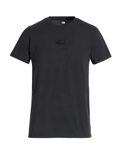 The North Face Woman T-shirt Charcoal Size L Cotton In Gray