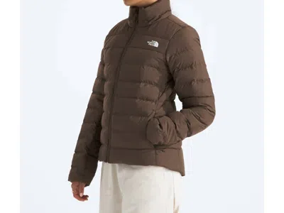 The North Face Women's Aconcagua 3 Jacket In Smokey Brown In Multi