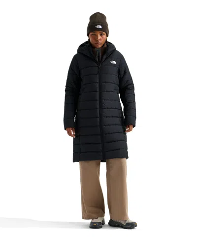 The North Face Women's Aconcagua Hooded Parka Jacket In  Black