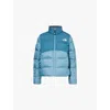 The North Face Saikuru Jacket In Algae Blue/mallard Blue