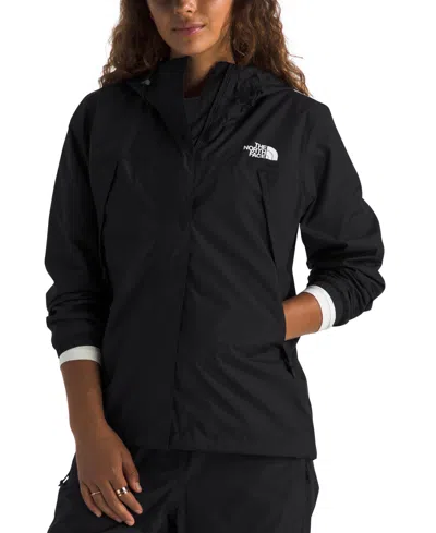 The North Face Women's Antora Hooded Rain Jacket In Tnf Black