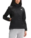 The North Face Antora Rain Jacket Nf0a7qeujk3 Women Black Full Zip Hooded App606 In Yellow Silt