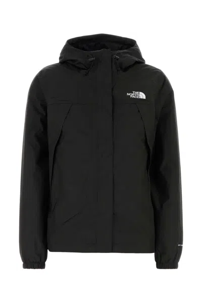 The North Face Women's Antora Rain Jacket In Black