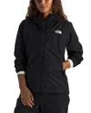 The North Face Antora Waterproof Hooded Rain Jacket In Tnf Black
