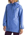 The North Face Antora Waterproof Hooded Rain Jacket In Blue