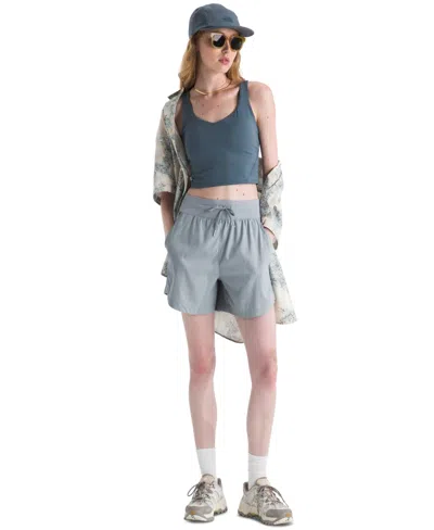 The North Face Women's Aphrodite Regular Fit Shorts In Gray