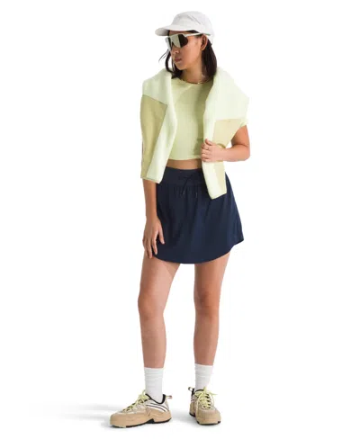 The North Face Women's Aphrodite Regular Fit Skort In Blue