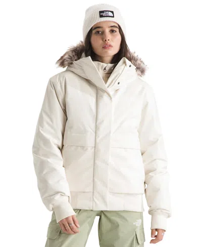 The North Face Arctic Bomber In White
