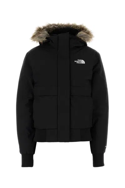 The North Face Women's Arctic Bomber Jacket In Black