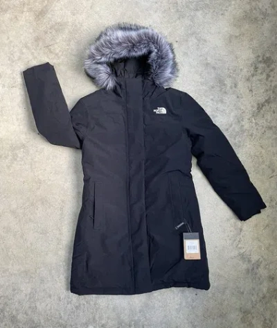 Pre-owned The North Face Women Arctic Parka Down Black Warm Winter Jacket With Tags