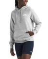 The North Face Nse Box Logo Graphic Hoodie In Tnf Light Grey Heather