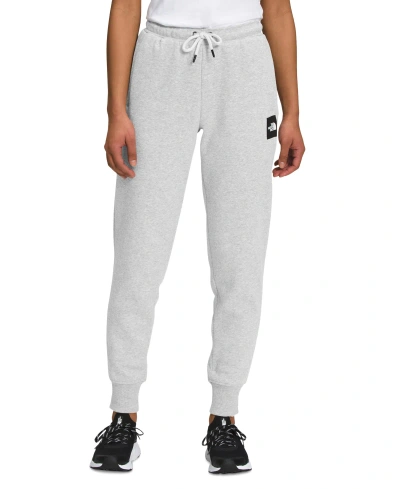 The North Face Women's Box Nse Joggers In Tnf Light Grey Heather,tnf Black