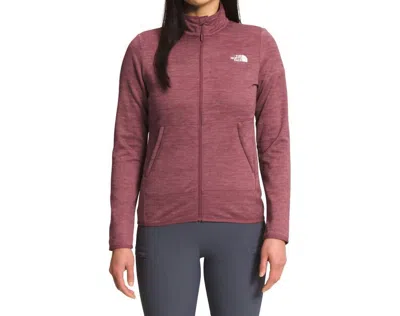 The North Face Women's Canyonlands Hoodie In Wild Ginger Heather In Burgundy