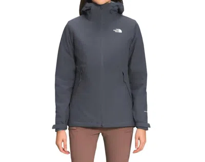 The North Face Women's Carto Triclimate Jacket In Vanadis Grey/tin Grey In Blue