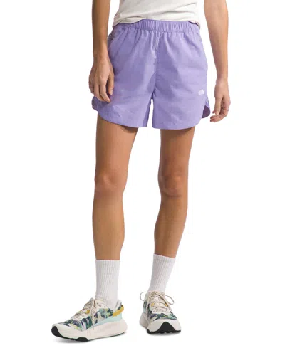 The North Face Women's Class V Pathfinder Pull-on Shorts In High Purple
