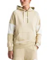 The North Face Women's Colorblocked Raglan-sleeve Hoodie In Gravel