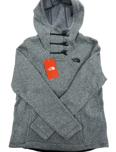 The North Face Women Crescent Hooded Pullover In Urban Navy Multi Heather