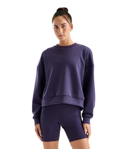 The North Face Women's Crewneck Sweatshirt In Purple