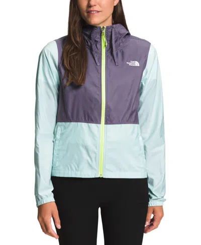 The North Face Women's Cyclone Hooded Lightweight Jacket In Gardenia White