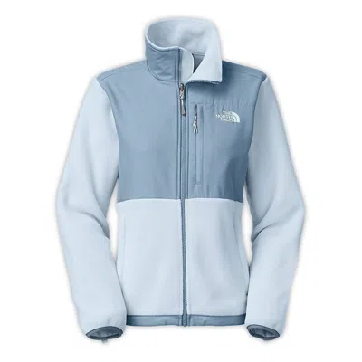 The North Face Women's Denali Zip Jacket In Recycled Tofino Blue/clear Blue Heather