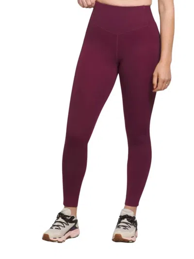 The North Face Women's Dune Sky Pocket Tight Leggings - Regular Fit In Boysenberry In Pink