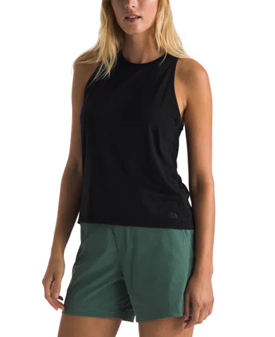 The North Face Women's Dune Sky Racerback Tank Top In Black