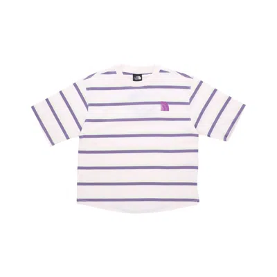 The North Face Women's Easy Tee White/lime T-shirt In Multi