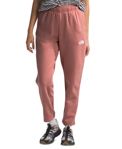 The North Face Women's Evolution Cocoon-fit Fleece Sweatpants In Light Mahogany