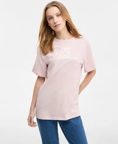 The North Face Women's Evolution Cotton Scatter Logo Tee In Neutral