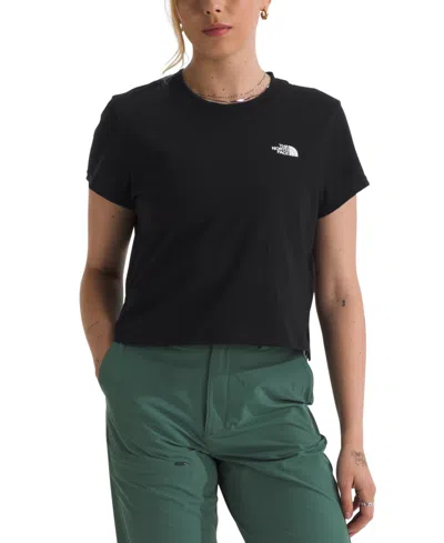 The North Face Women's Evolution Crewneck Tee In Tnf Black