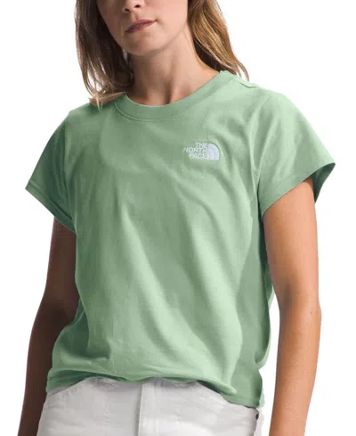 The North Face Women's Evolution Cutie Cotton T-shirt In Misty Sage
