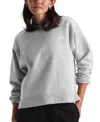 The North Face Evolution Fleece Sweatshirt In Tnf Light Grey