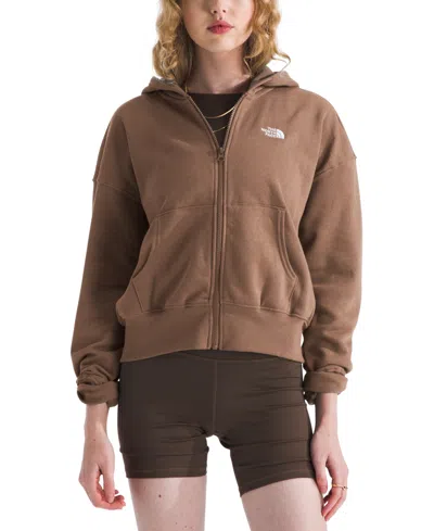 The North Face Women's Evolution Full-zip Hoodie In Latte
