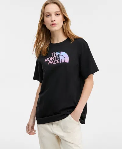 The North Face Women's Evolution Gradient Cotton Tee In Black