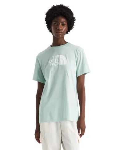 The North Face Evolution Half Dome Short Sleeve T-shirts In Blue